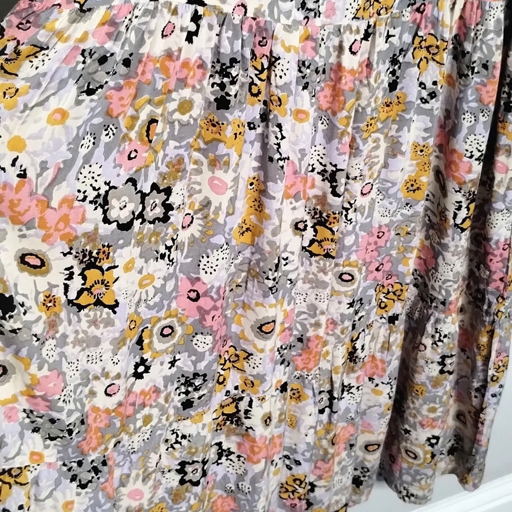 Natural Life Harley Midi Sundress Embroidery Floral L - XL - Picture 7 of 10